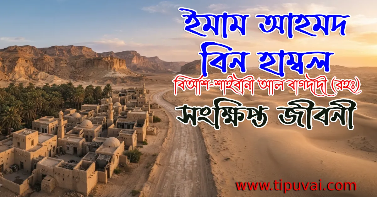ইমাম আহমেদ বিন হাম্বল (রহঃ) সংক্ষিপ্ত জীবনী